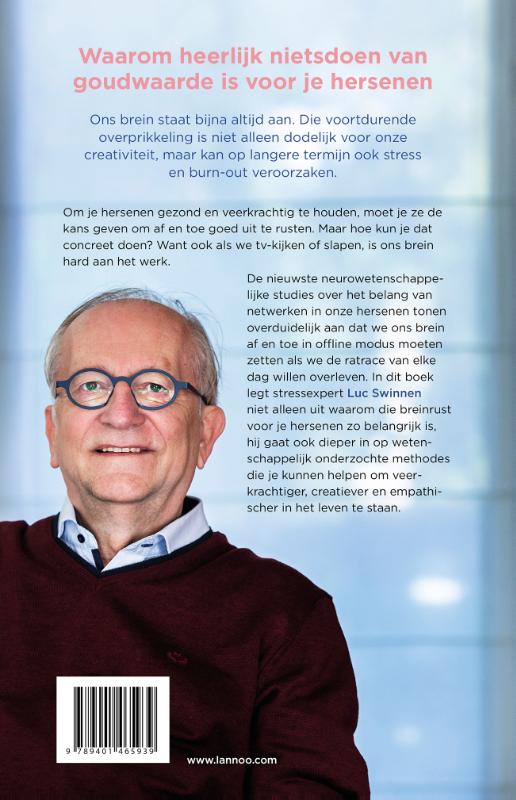 Achterkant van Rust voor je brein