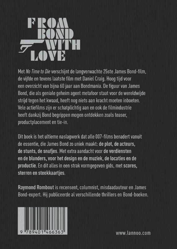 Achterkant van Het James Bond Boek