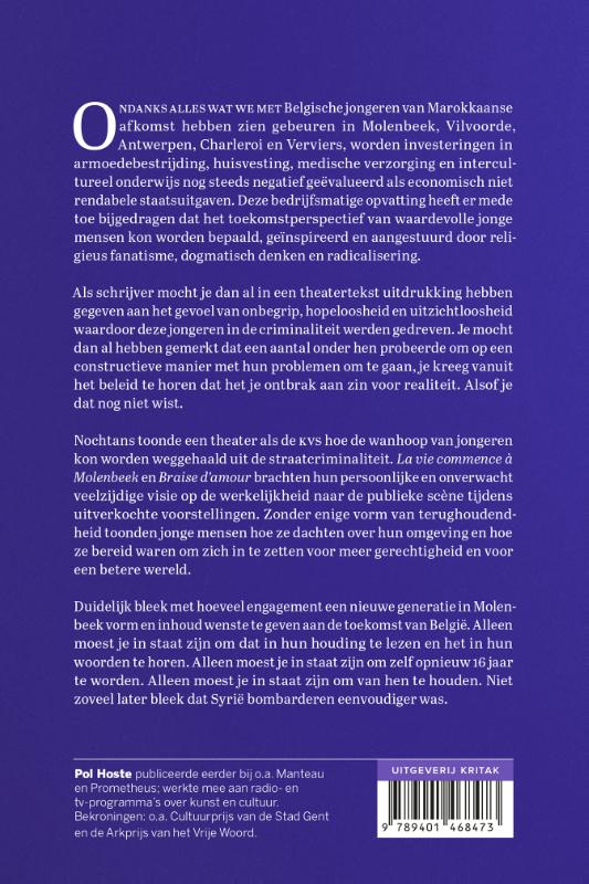 Achterkant van Het lag aan mijn opvoeding