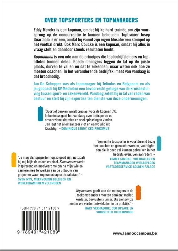 Achterkant van Kopmannen