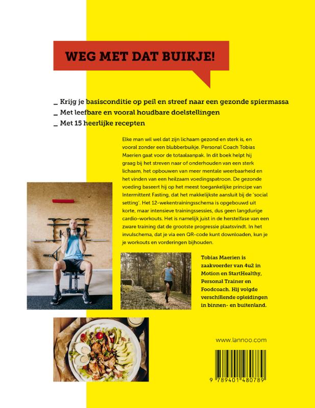 Achterkant van Plan buik weg