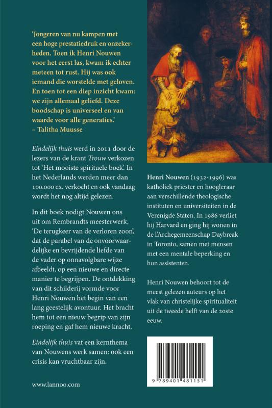 Achterkant van Eindelijk thuis