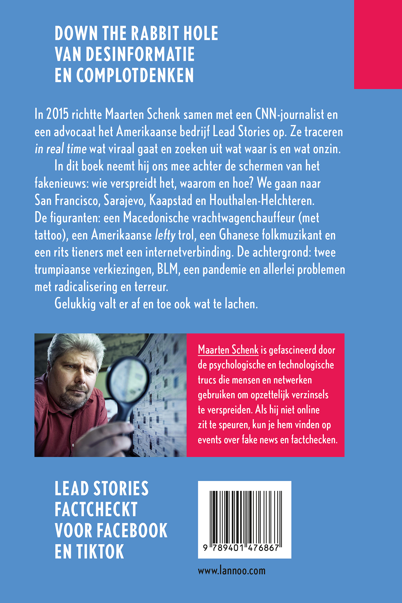 Achterkant van De Fake News Files