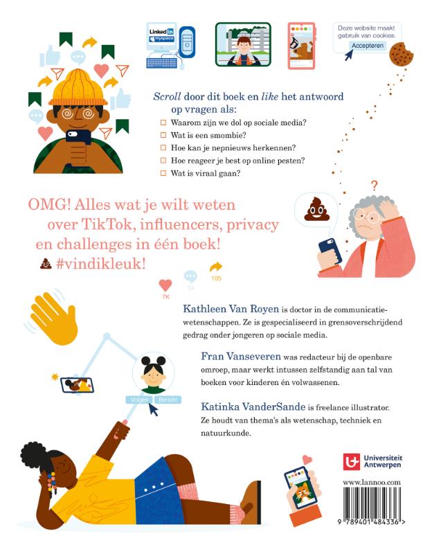 Achterkant van Alles over sociale media