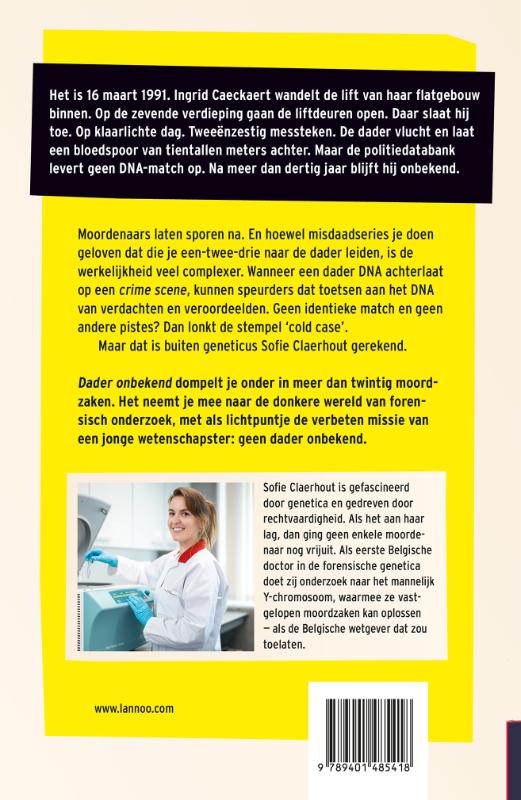 Achterkant van Dader onbekend