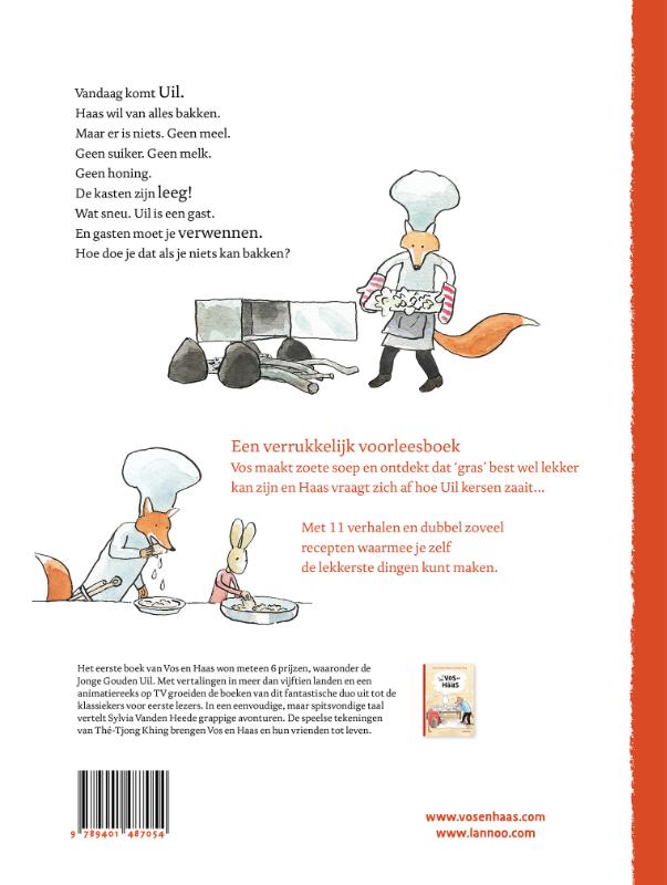Achterkant van Vos en Haas - Zoete soep en andere verhalen om van te snoepen