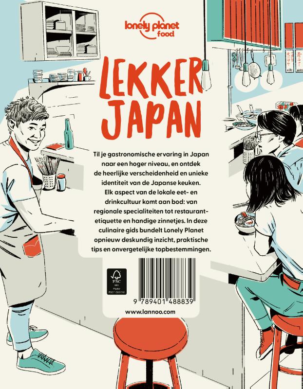 Achterkant van Lekker Japan