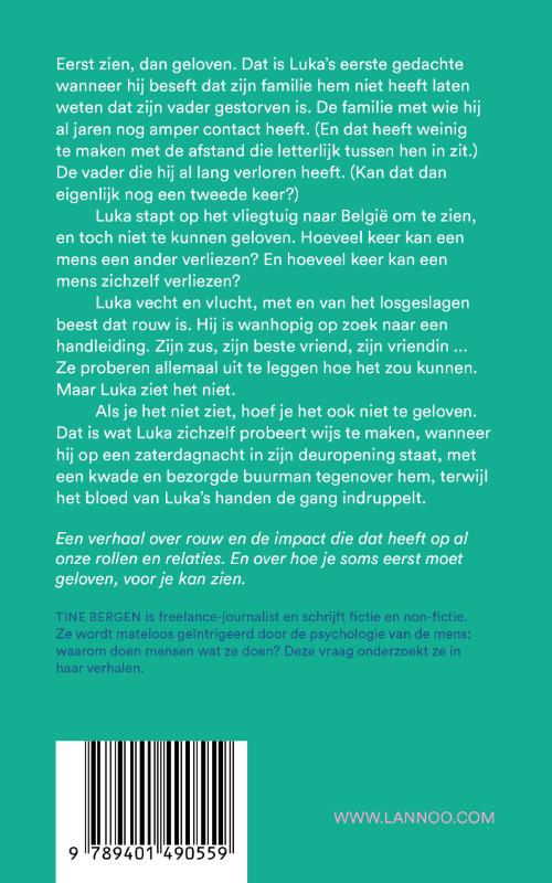 Achterkant van Hoe je vader te verliezen