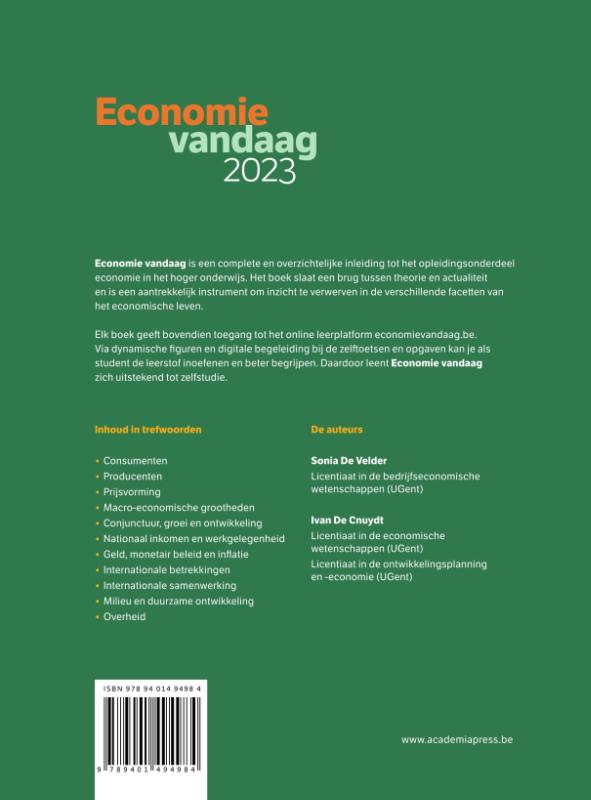 Achterkant van 2023