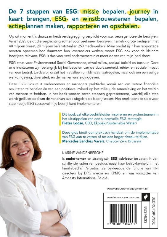 Achterkant van ESG-gids