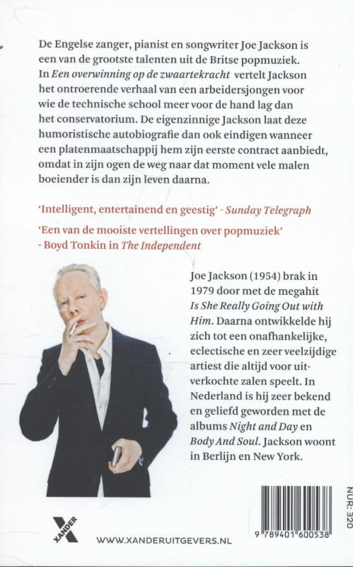 Achterkant van Een overwinning op de zwaartekracht