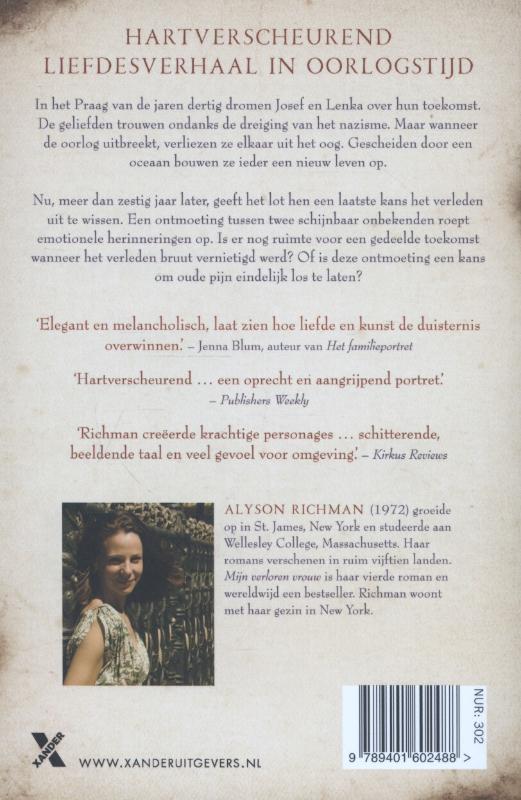Achterkant van Mijn verloren vrouw