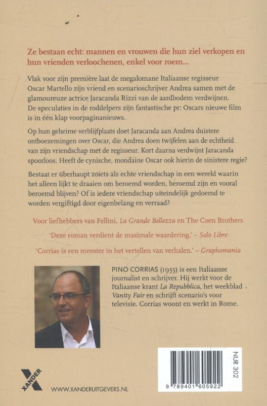 Achterkant van Decadenza
