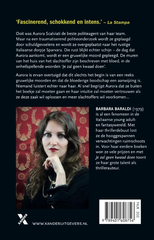 Achterkant van Je zal geen kwaad doen