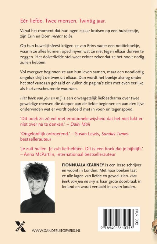 Achterkant van Het boek van jou en mij