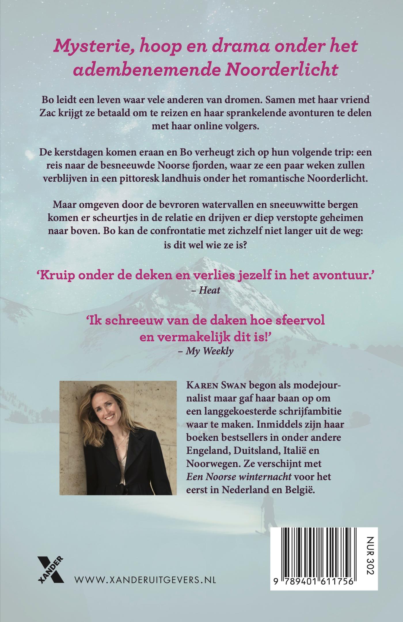 Achterkant van Een Noorse winternacht