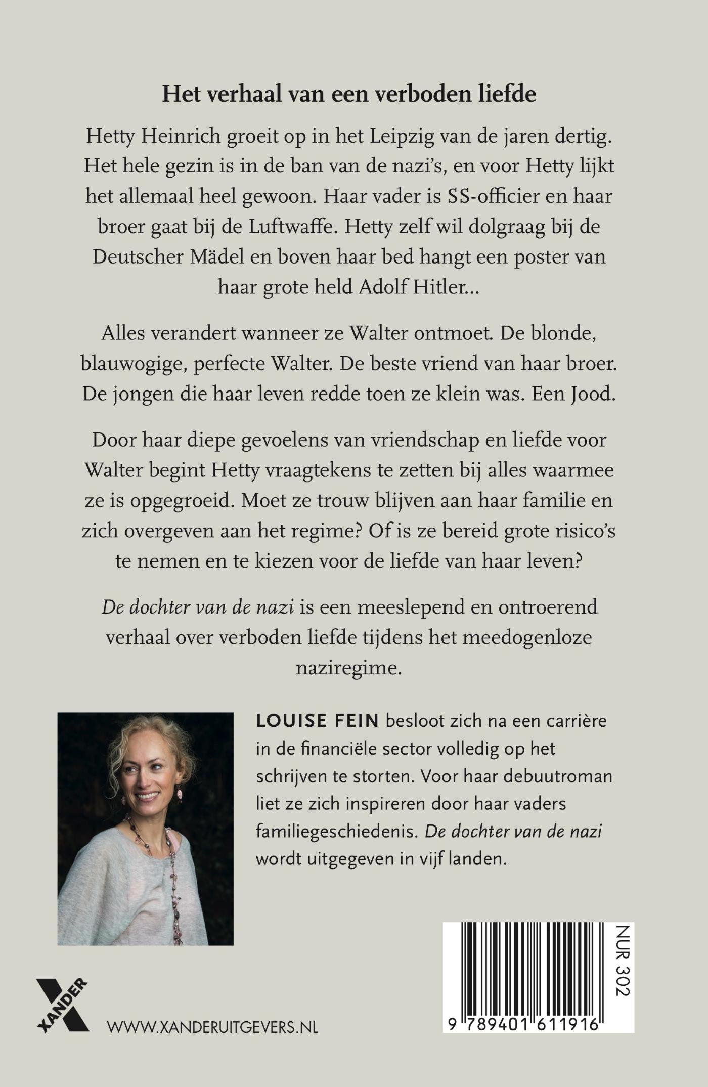 Achterkant van De dochter van de nazi