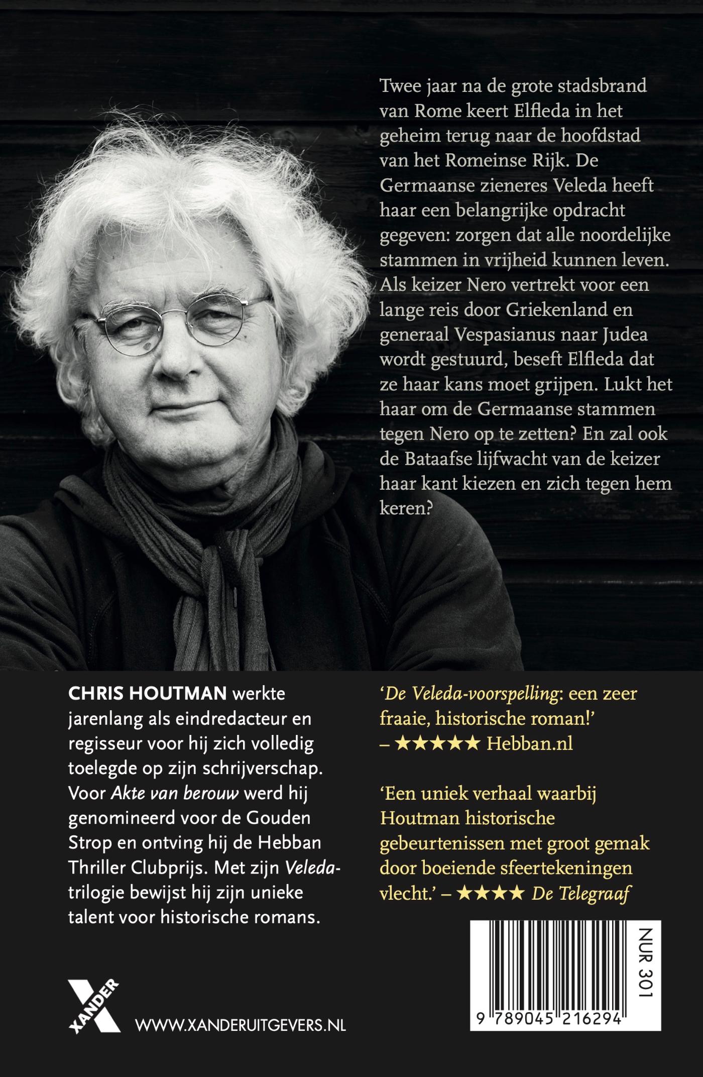 Achterkant van De Veleda-vloek