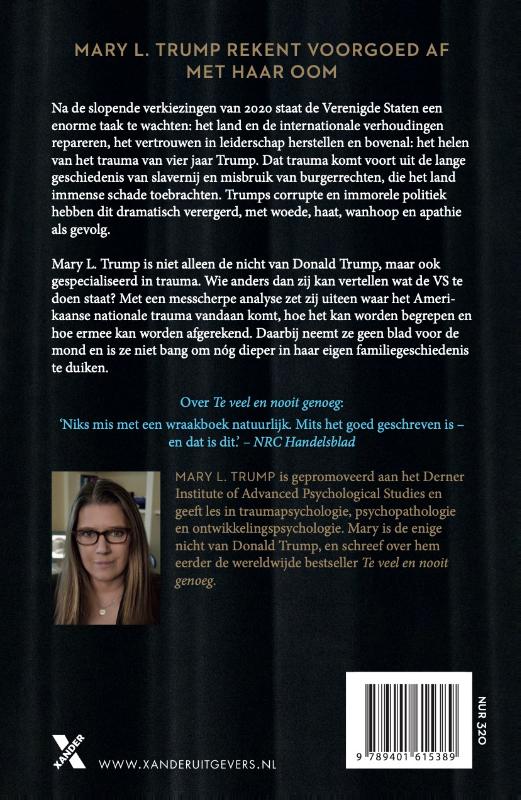 Achterkant van Het Amerikaanse trauma