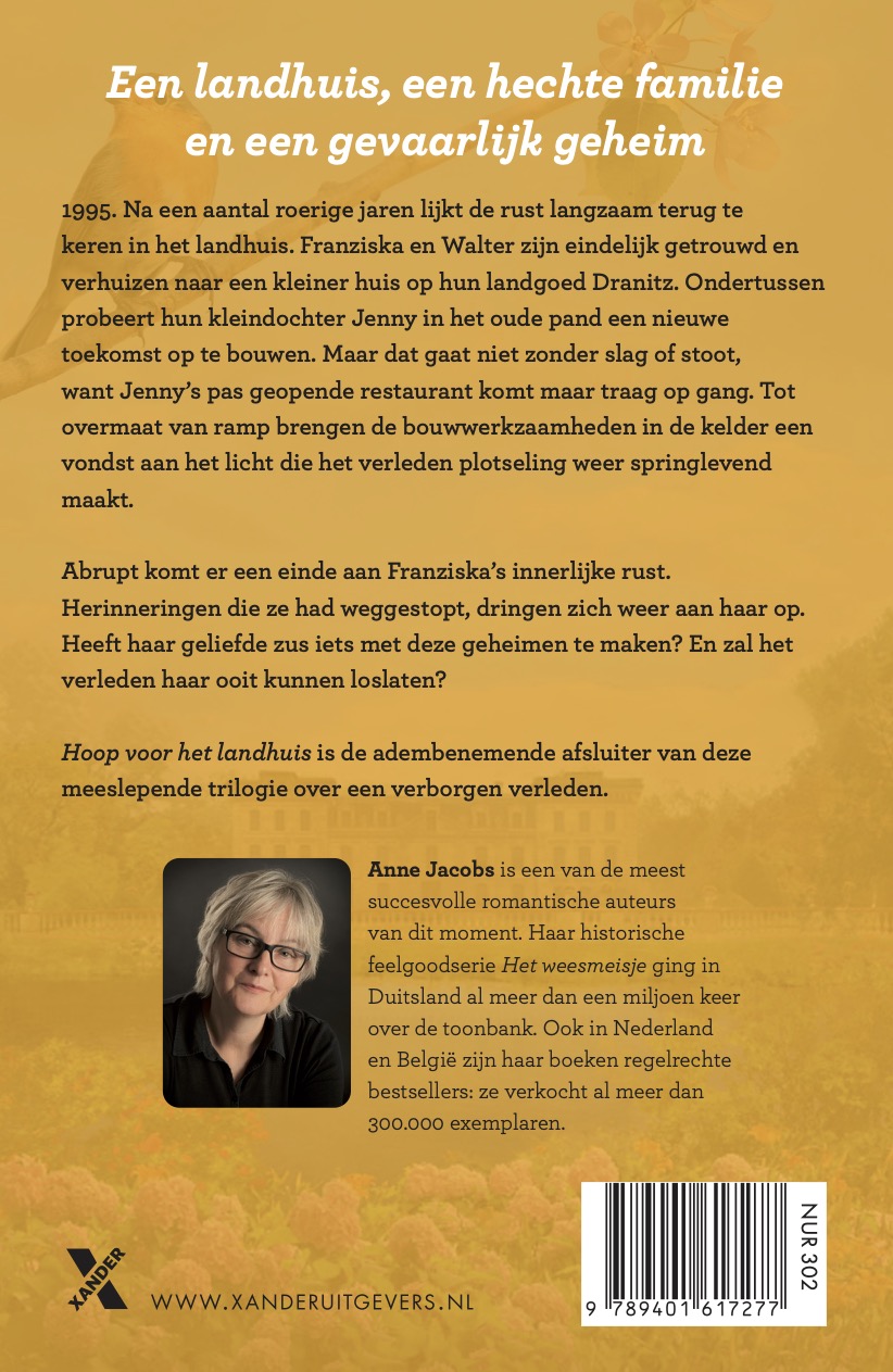 Achterkant van Hoop voor het landhuis