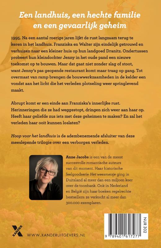 Achterkant van Hoop voor het landhuis