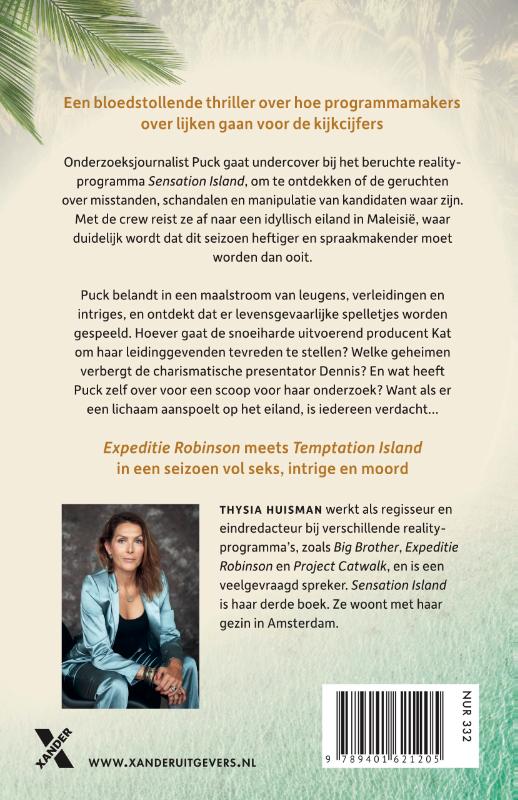 Achterkant van Sensation Island
