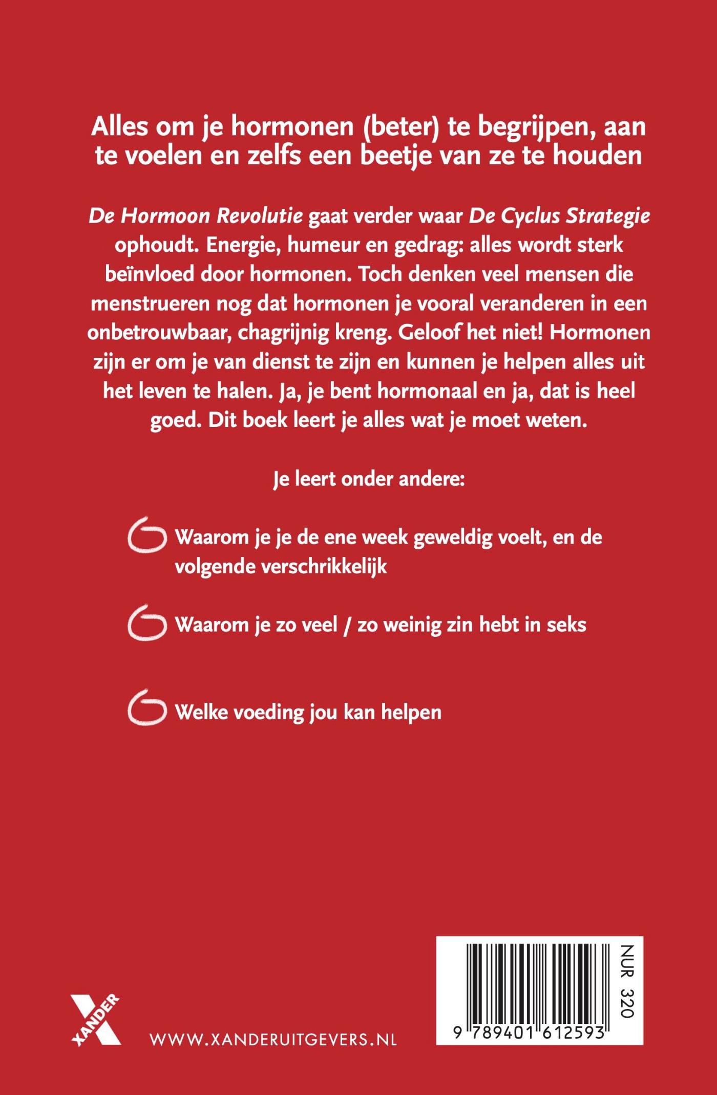 Achterkant van De hormoon revolutie