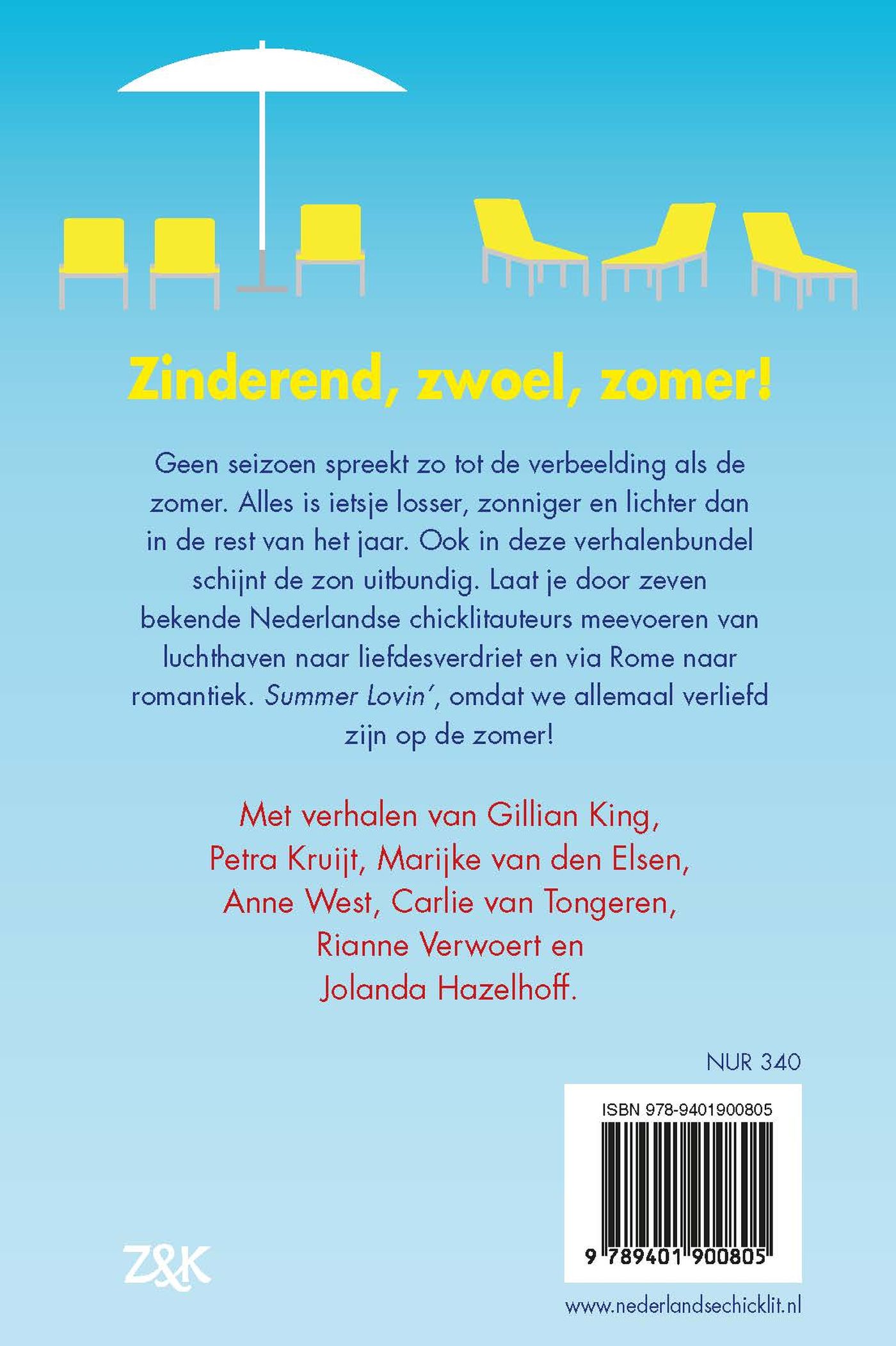 Achterkant van Summer lovin'