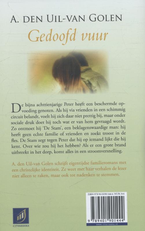Achterkant van Gedoofd vuur