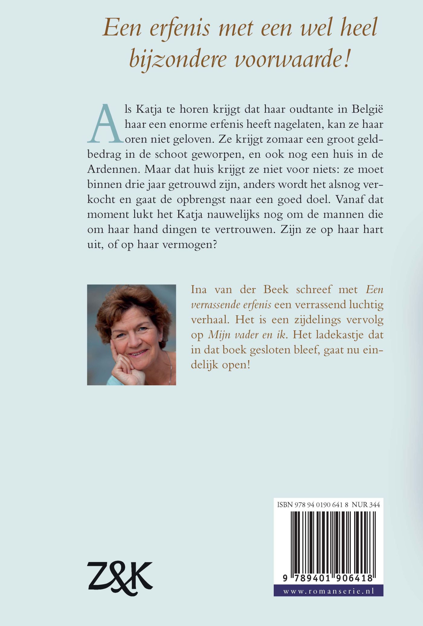 Achterkant van Een verrassende erfenis