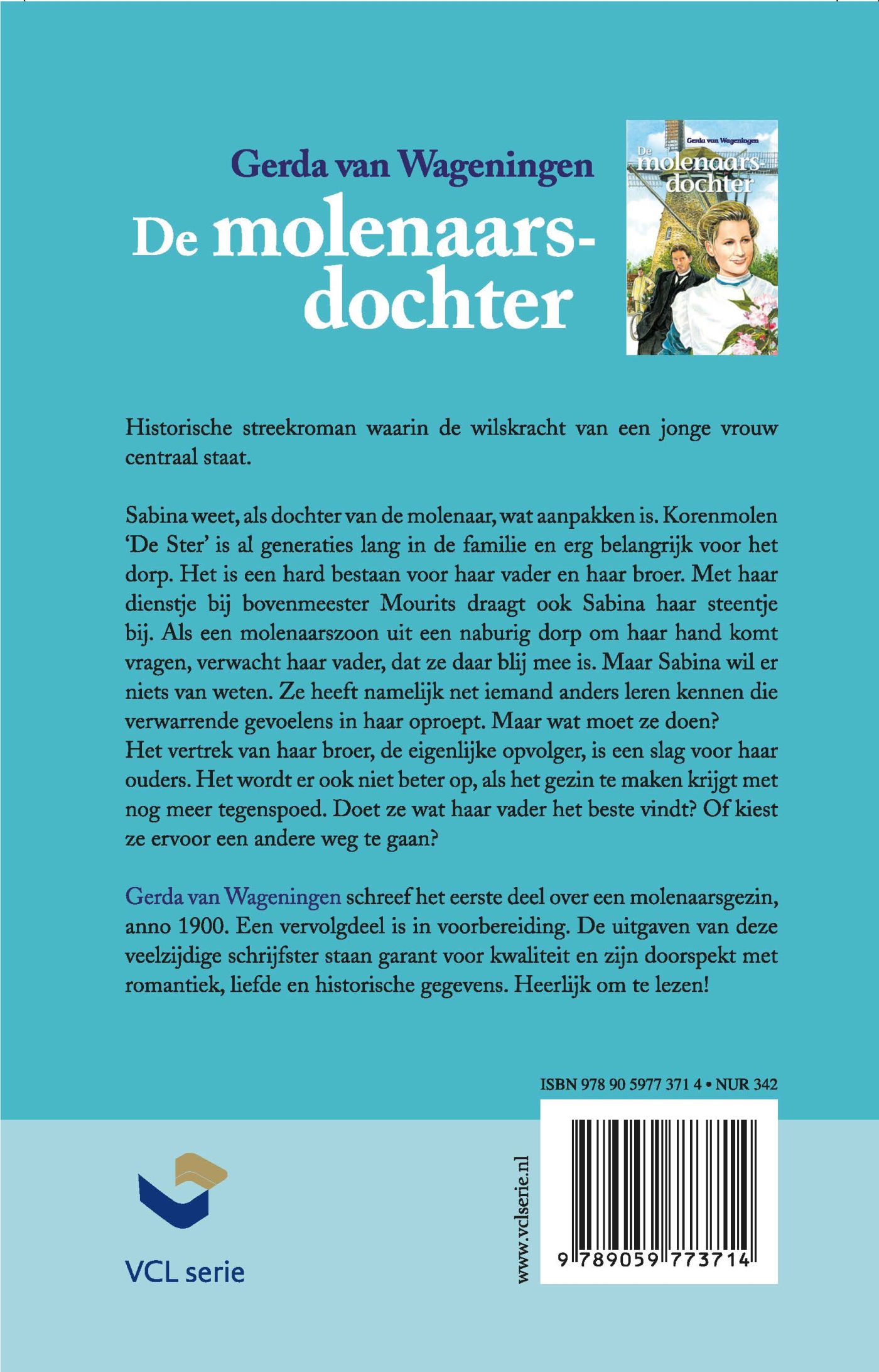 Achterkant van De molenaarsdochter