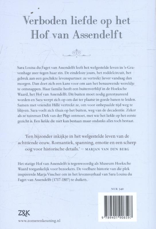 Achterkant van Tussen rang en stand