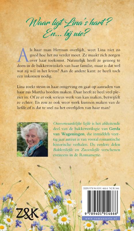 Achterkant van Onvoorwaardelijke liefde