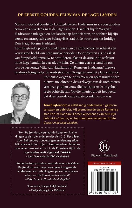 Achterkant van De gouden eeuw van de Romeinen in de Lage Landen