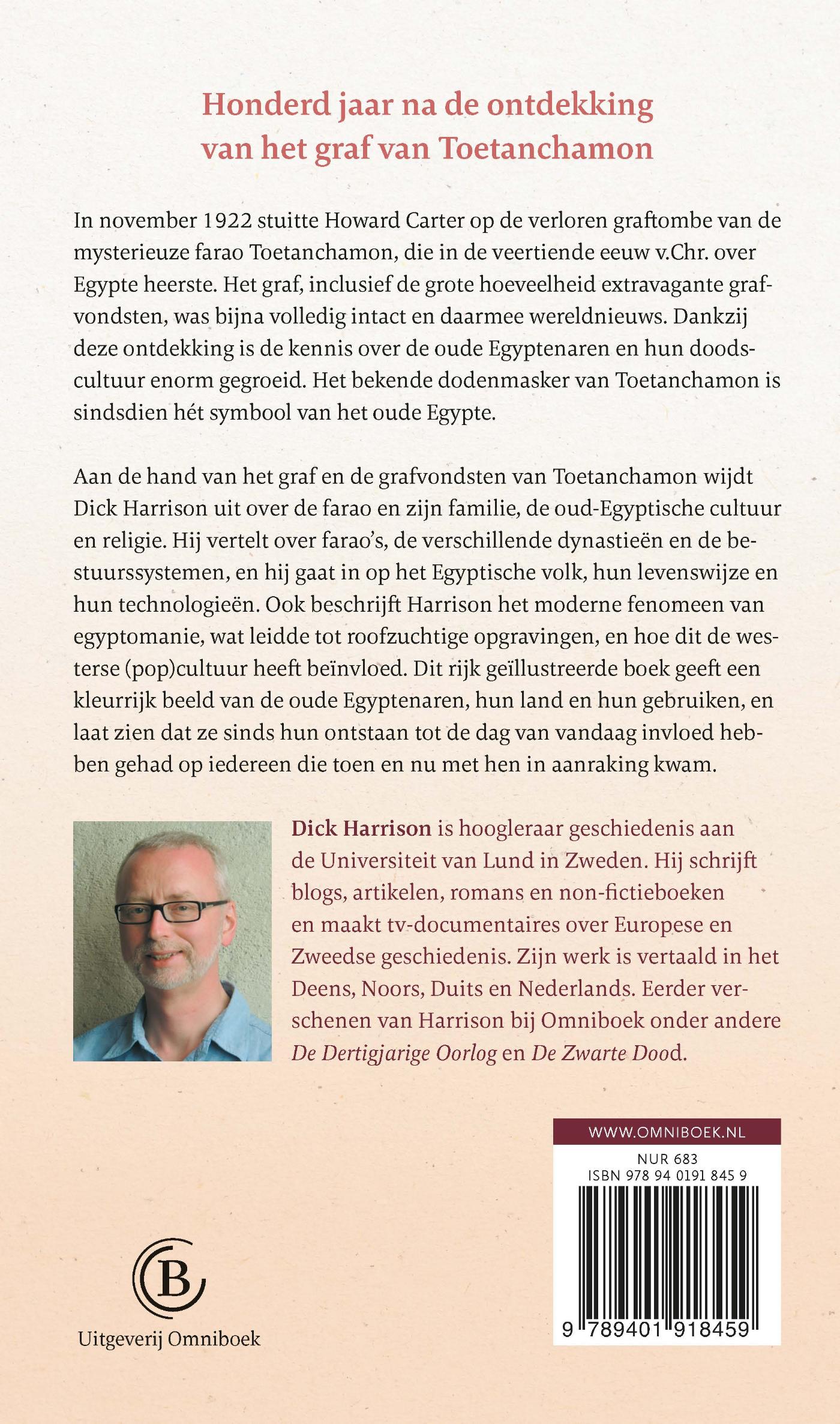 Achterkant van Toetanchamon