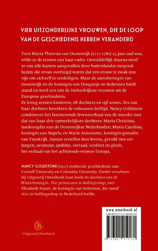 Achterkant van In de schaduw van de keizerin