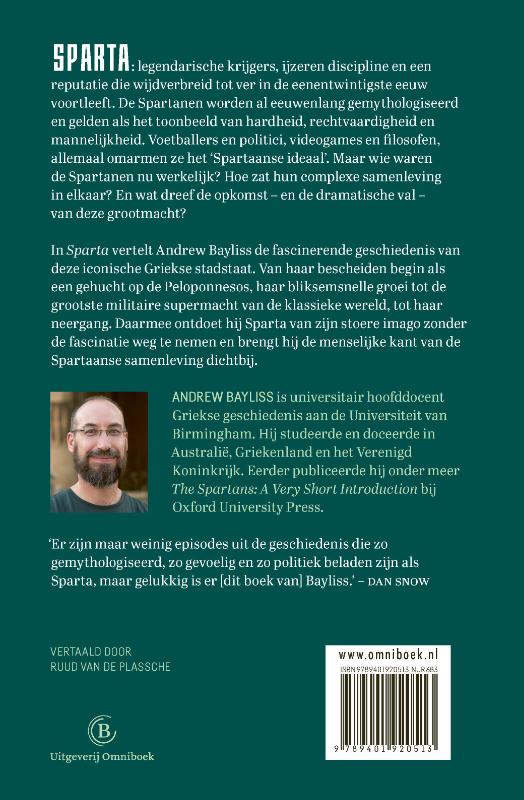 Achterkant van Sparta