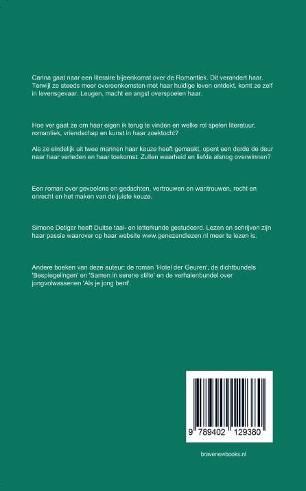 Achterkant van Een literaire romance