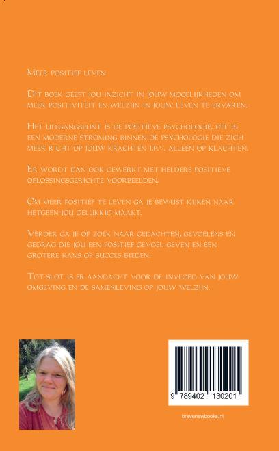 Achterkant van Bewust, aandachtig & positief leven