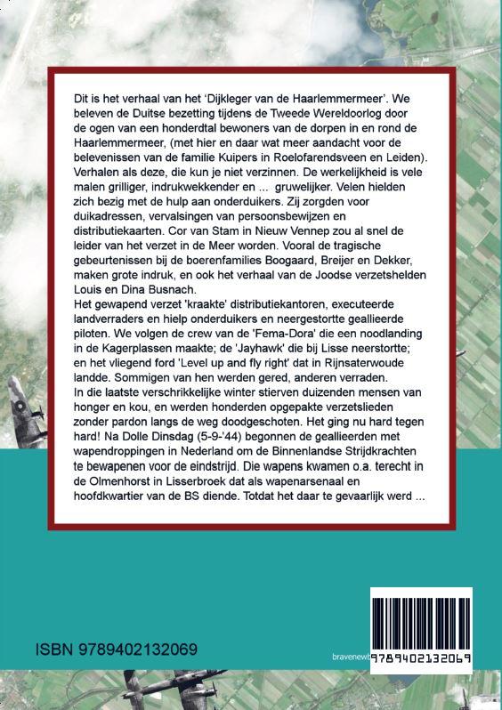 Achterkant van De Slag om de Haarlemmermeer