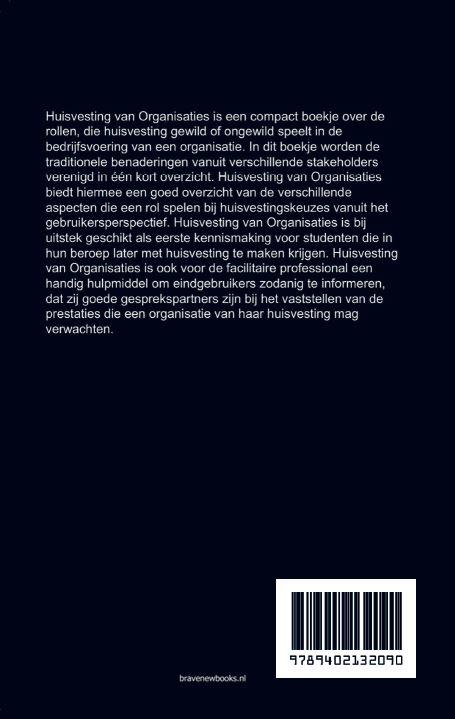 Achterkant van Huisvesting van organisaties