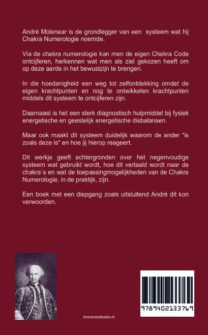 Achterkant van Chakra numerologie