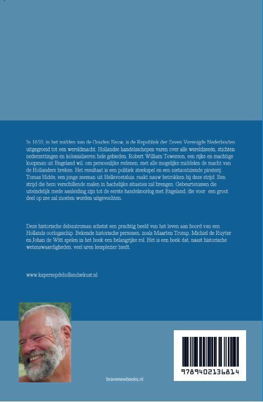 Achterkant van Machtstrijd op zee