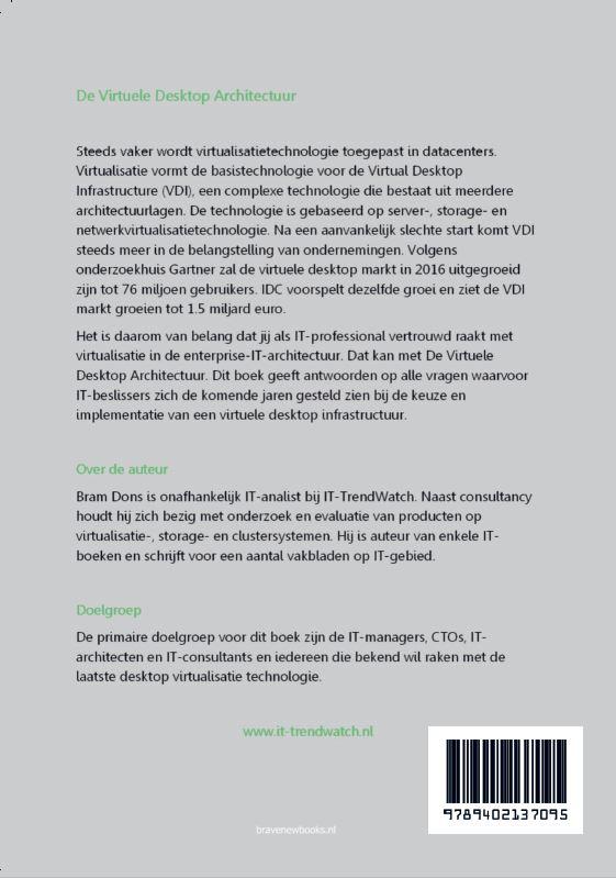 Achterkant van De virtuele desktop architectuur