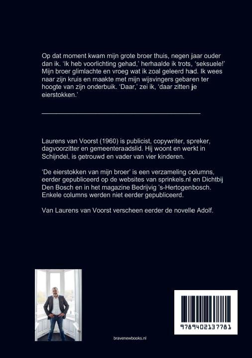 Achterkant van De eierstokken van mijn broer