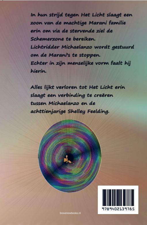 Achterkant van In het duister van de ronde kamer