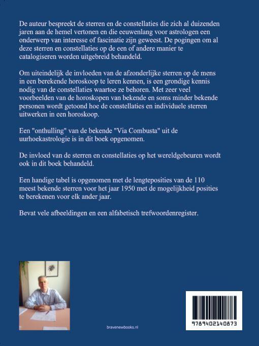Achterkant van De vaste sterren in de astrologie