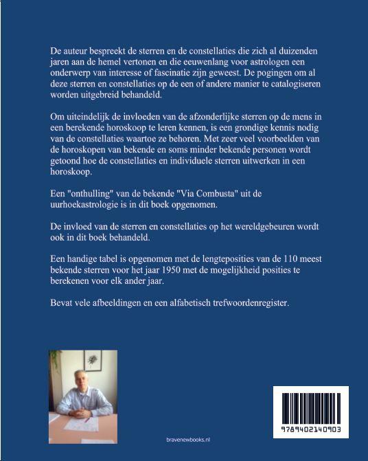 Achterkant van De vaste sterren in de astrologie