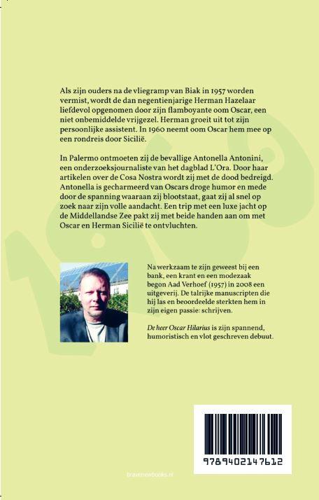 Achterkant van De heer Oscar Hilarius