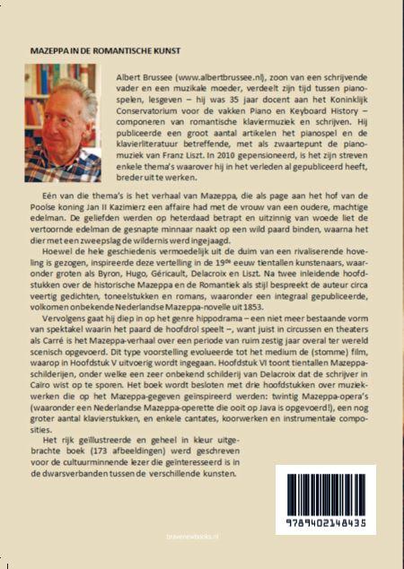 Achterkant van Mazeppa in de romantische kunst